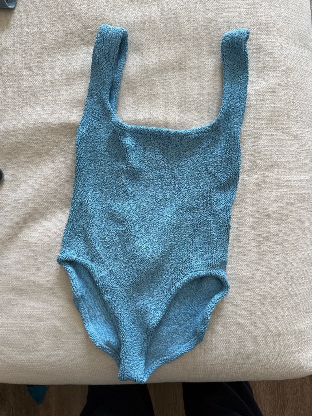 Hunza G Coverage Square Neck swimsuit
